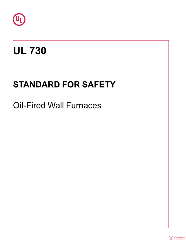UL 730 PDF UL 730 PDF